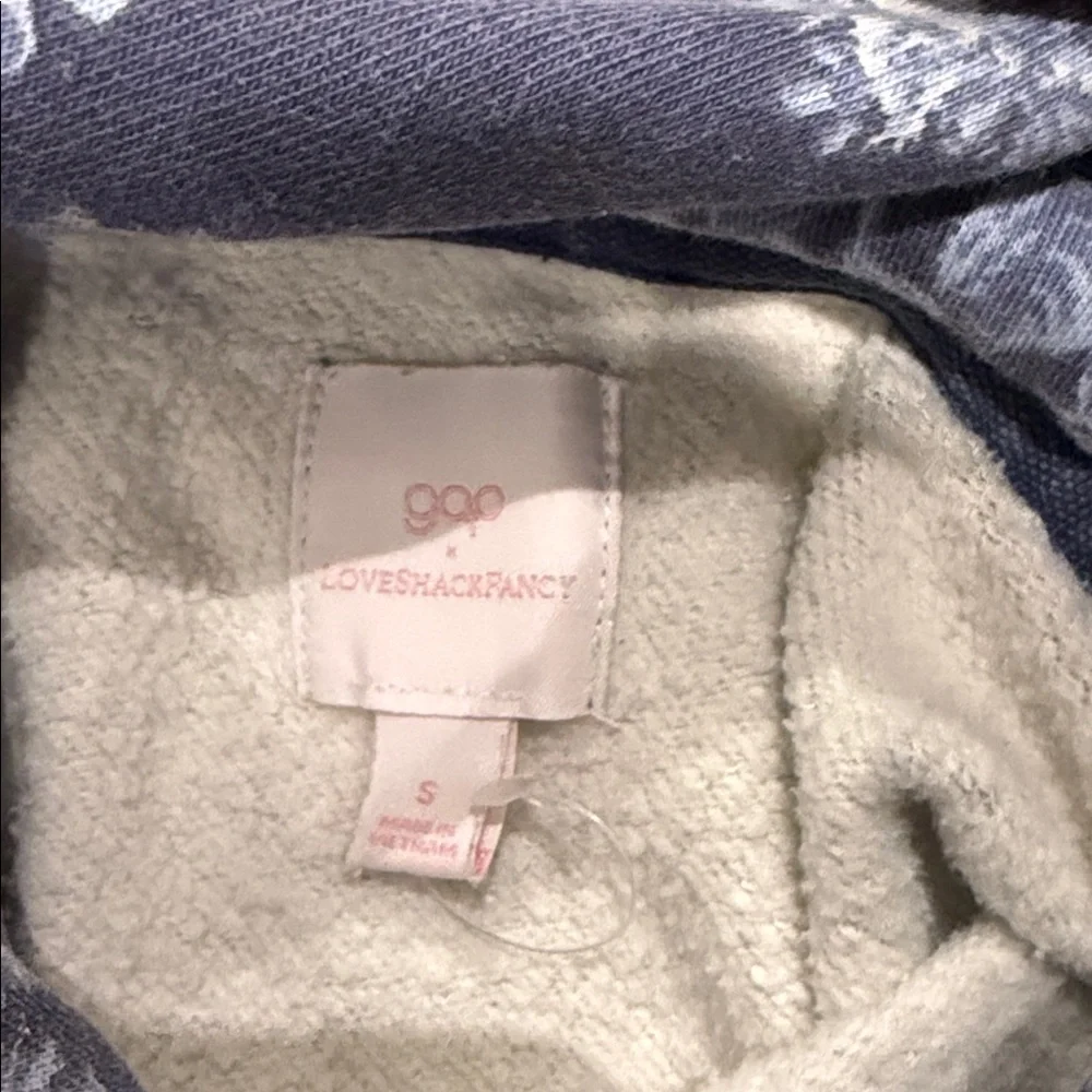 Gap x LoveShackFancy Hooded Sweatshirt - Picture 4 of 4